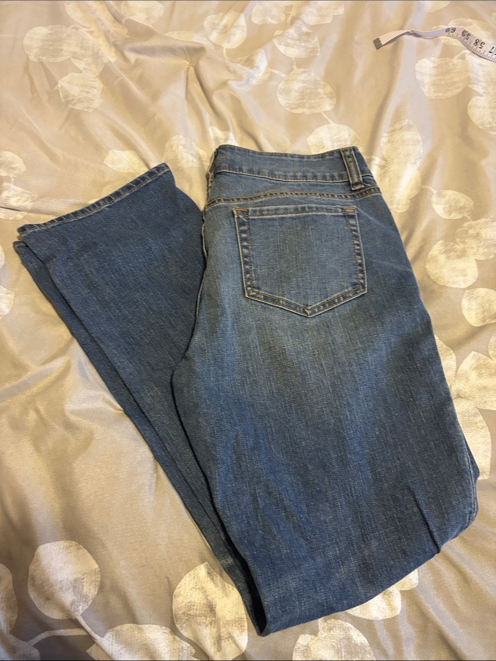 Victoria's Secret hipster Medium Blue Straight-Leg Jeans